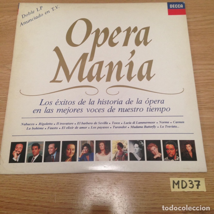 Discos de vinilo: Opera Man&iacute;a - Foto 1