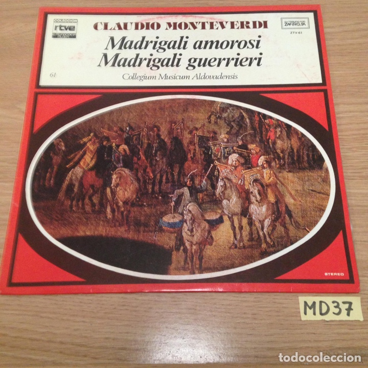 Discos de vinilo: Claudio Monteverdi - Foto 1