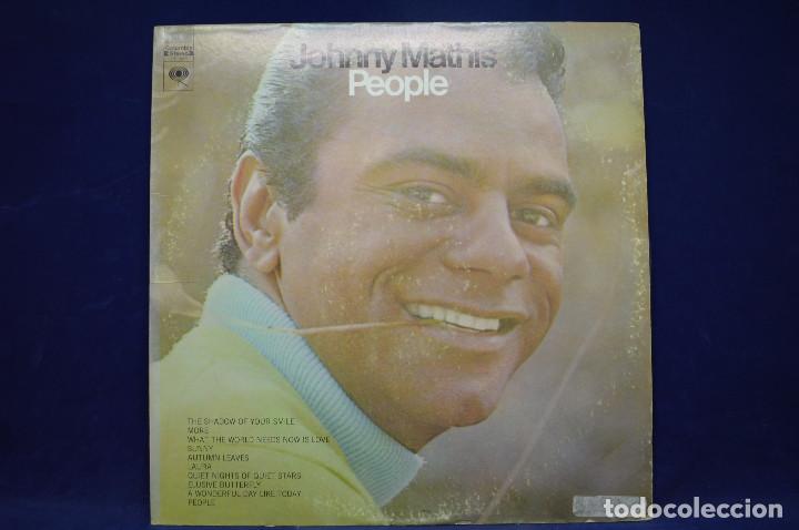 Discos de vinilo: JOHNNY MATHIS - PEOPLE - LP - Foto 1