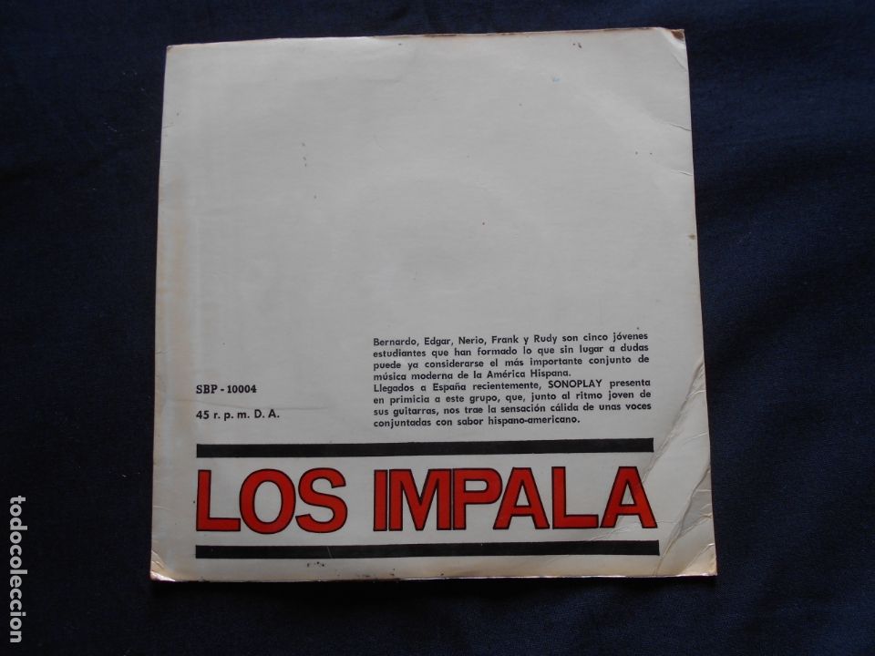 Discos de vinilo: LOS IMPALA // CADA VEZ + 3 // LA PORTADA SE ABRE - Foto 2