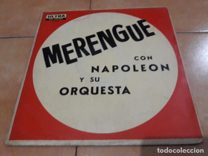 Vinyl records: Merengue con napoleon y su orquesta- lp la discoteca caracas venezuela
