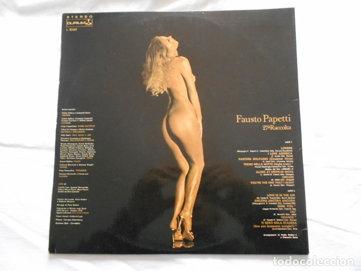 Discos de vinilo: FAUSTO PAPETTI // 27&ordf; RACCOLTA - Foto 2
