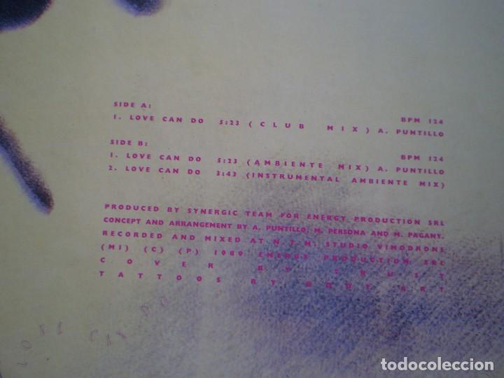 Discos de vinilo: BLUE TATTOO. LOVE CAN DO - Foto 2