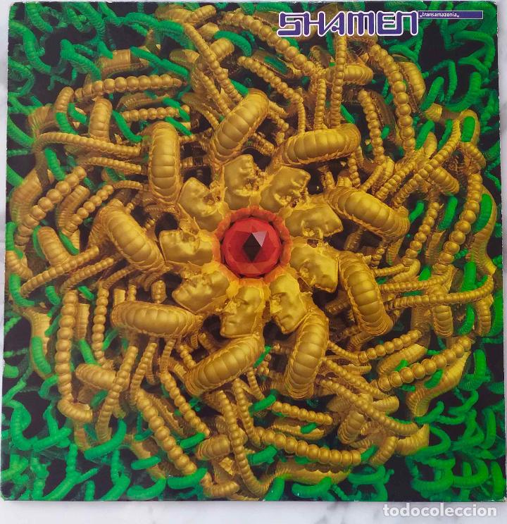 Discos de vinilo: SHAMEN, TRANSAMAZONIA. LP UK - Foto 1