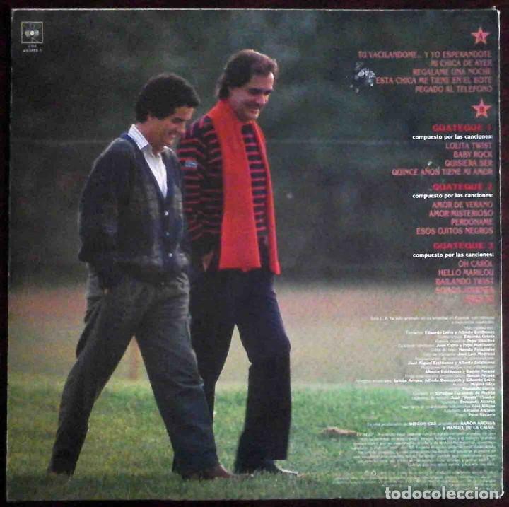 Discos de vinilo: Portada de LP: D&uacute;o Din&aacute;mico - CBS - Foto 2