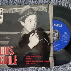 Discos de vinilo: LUIS AGUILE - YO YA ESTOY HARTO + 3 CANCIONES EP. AÑO 1.966. EDITADO POR EMI ODEON. Lote 188606452