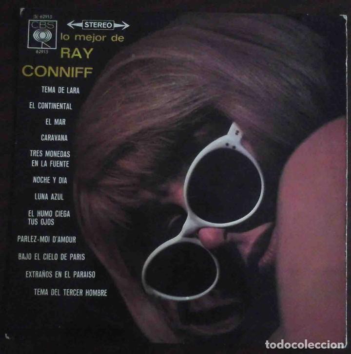 Discos de vinilo: Portada de LP: Lo mejor de Ray Conniff - CBS - Foto 1