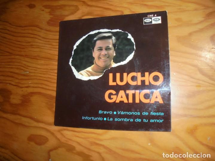 Discos de vinilo: LUCHO GATICA. BRAVO + 3 . EP. CAPITOL, 1967 - Foto 1