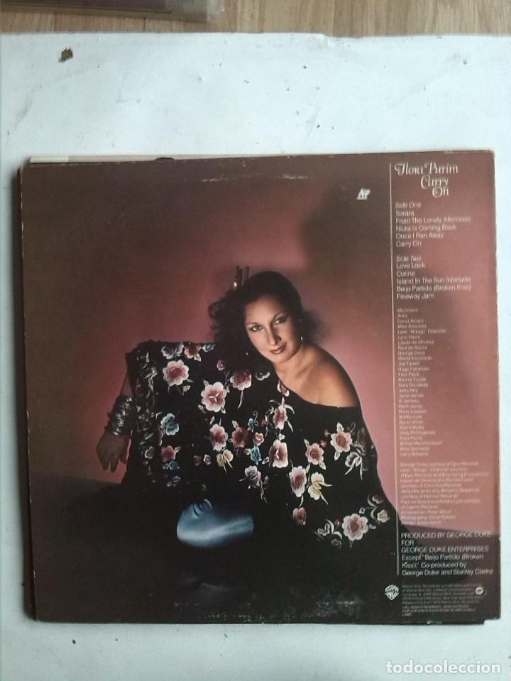 Discos de vinilo: FLORA PURIM - CARRY ON - Foto 2