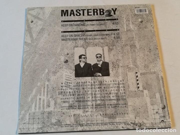 Discos de vinilo: Masterboy - Keep On Dancing (Remix) - 1992 - Foto 2