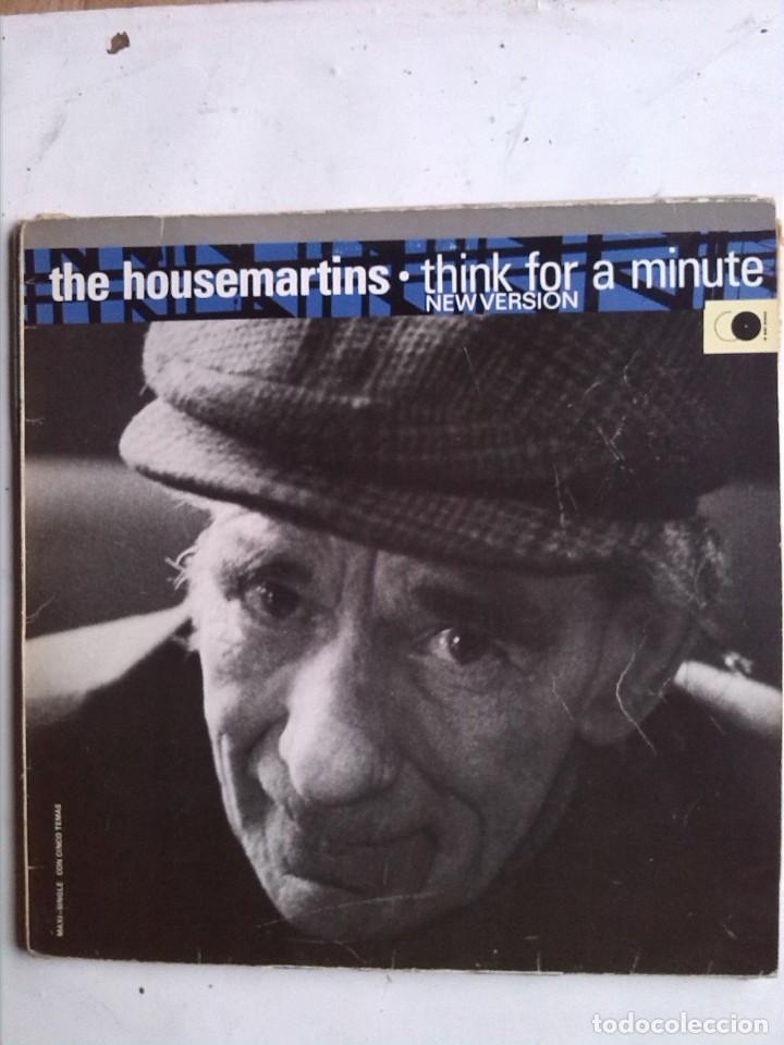 Discos de vinilo: THE HOUSEMARTINS - THINK FOR A MINUTE - Foto 1