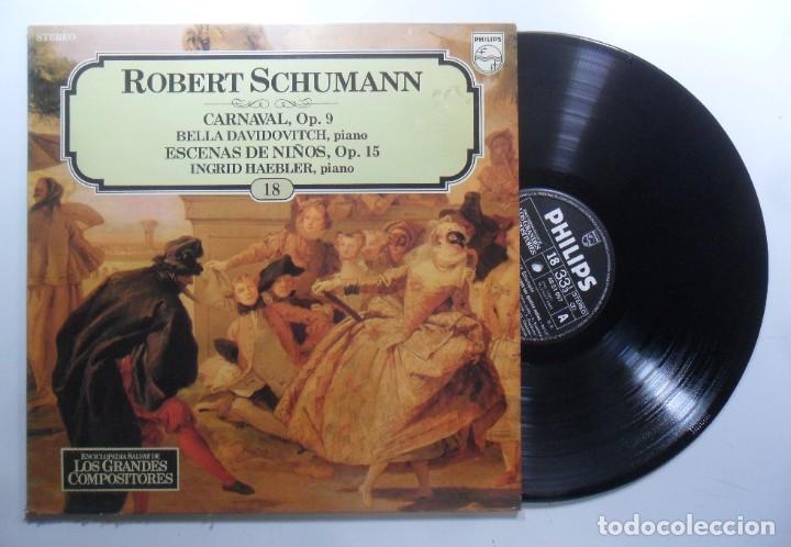 Discos de vinilo: LP - ROBERT SCHUMANN - CARNAVAL/BELLA DAVIDOVITCH&hellip; - PHILIPS - 1981 - Foto 1