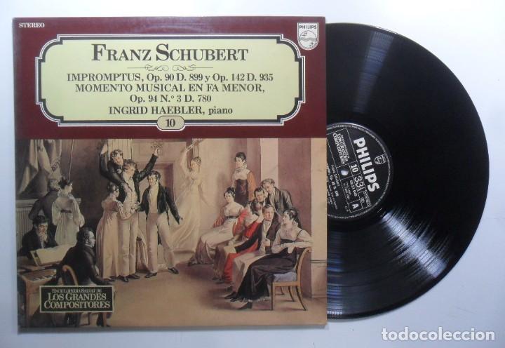 Discos de vinilo: LP - FRANZ SCHUBERT - IMPROMPTUS&hellip; - PHILIPS - 1981 - Foto 1