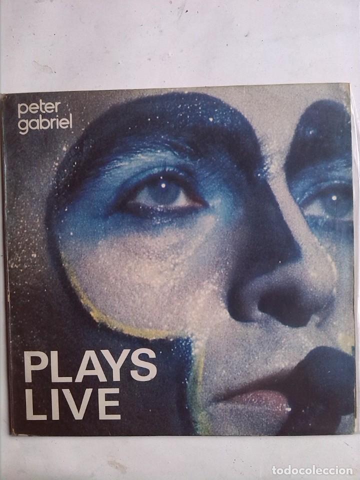 Discos de vinilo: PETER GABRIEL - PLAYS LIVE 2 LPS - Foto 1