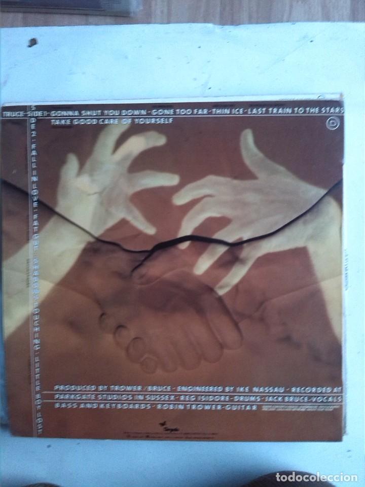 Discos de vinilo: ROBIN TROWER / JACK BRUCE - TRUCE - Foto 2