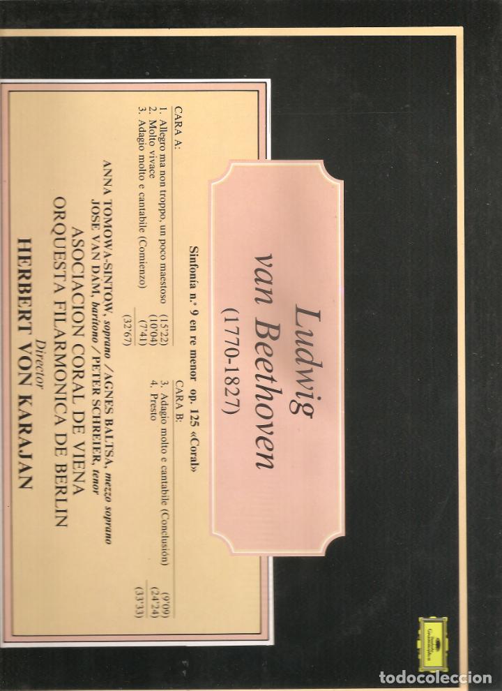Discos de vinilo: 345. beethoven.sinfonia coral - Foto 2