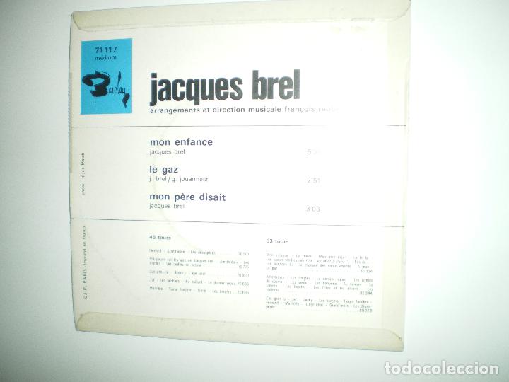 Discos de vinilo: JACQUES BREL I - Foto 4