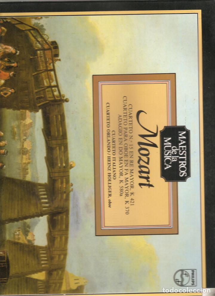 Discos de vinilo: mozart. cuartetos y adagio - Foto 1