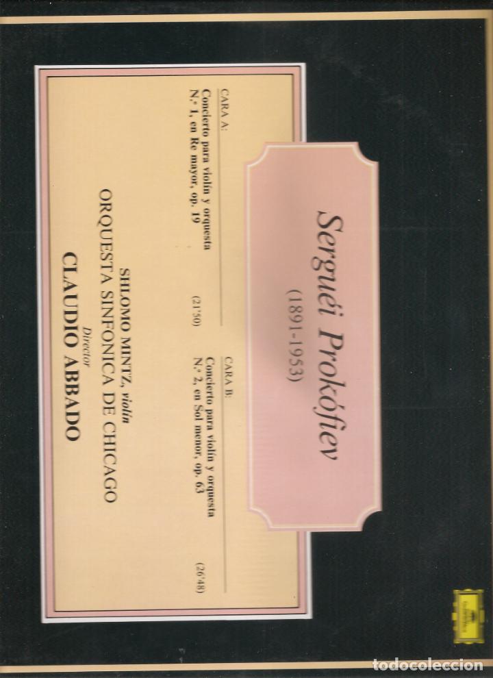 Discos de vinilo: prokofiev. conciertos - Foto 2