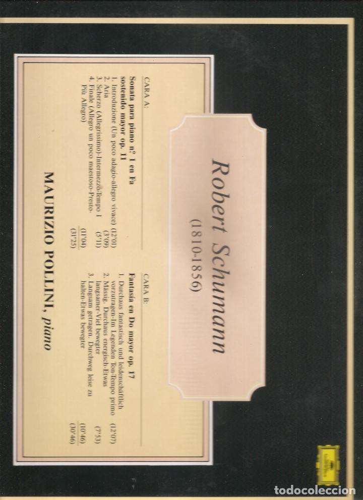 Discos de vinilo: schumann. sonata y fantasia. - Foto 2