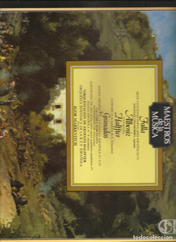 Discos de vinilo: 449. falla + albeniz + halffter + granados - Foto 1