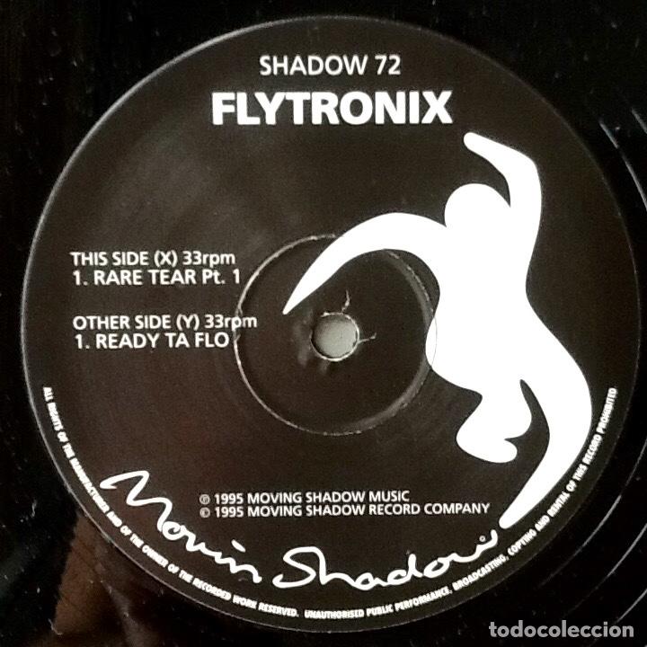 Discos de vinilo: FLYTRONIX : SECOND ENCOUNTA [MOVING SHADOW - UK 1995] 12 - Foto 3