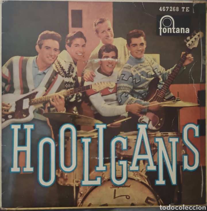 Discos de vinilo: HOOLIGANS - NO ESTA AQUI - SINGLE RARO DIFICIL - Foto 1