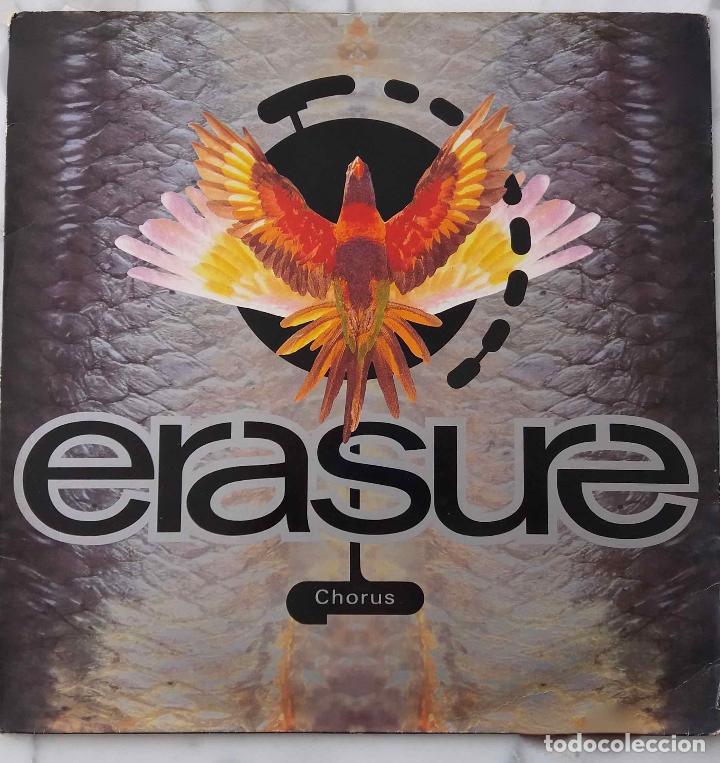 Discos de vinilo: ERASURE, CHORUS. MAXISINGLE MUTE UK 4 TEMAS - Foto 1