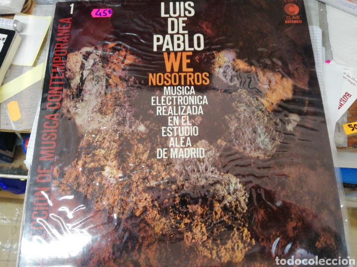 Discos de vinilo: Luis de Pablo. WE. clave. perfecto - Foto 1