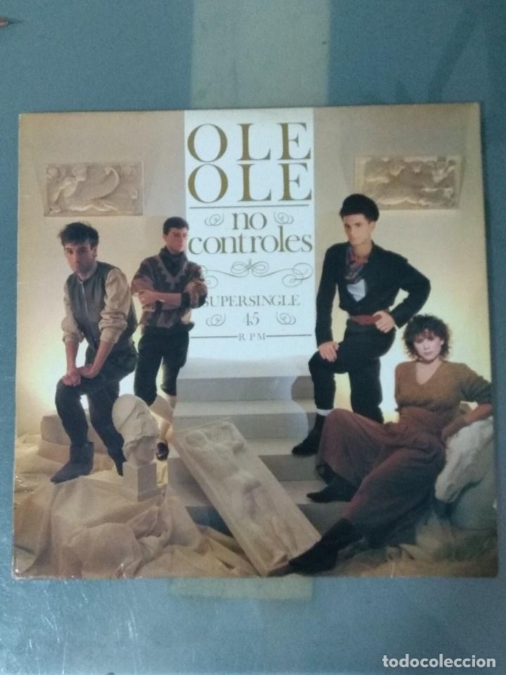Discos de vinilo: OLE OLE NO CONTROLES 1983 - SUPER SINGLE 45 RPM - Foto 1 - 188814406