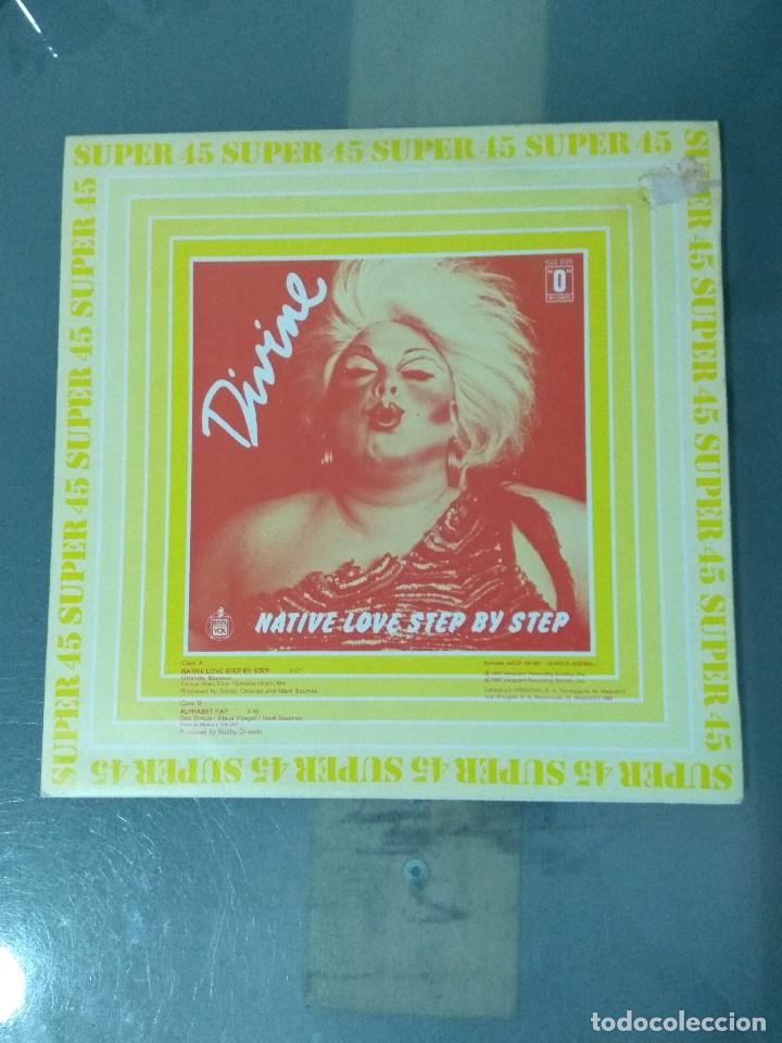 Discos de vinilo: DIVINE - NATIVE LOVE STEP BY STEP (1983). MAXI SINGLE. - Foto 2 - 188815695