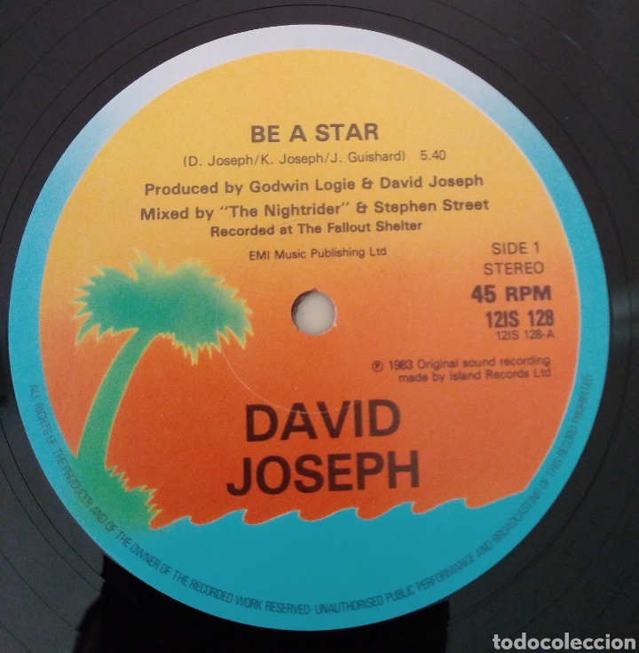 Discos de vinilo: David Joseph - be a star - Foto 2