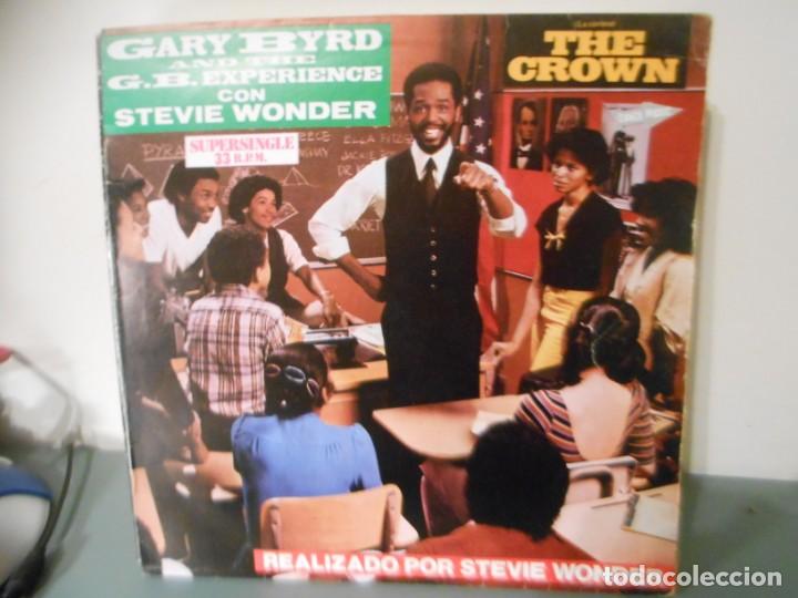 Discos de vinilo: GARY BYRD AND THE G.B. EXPERIENCE CON STEVIE WONDER - Foto 1