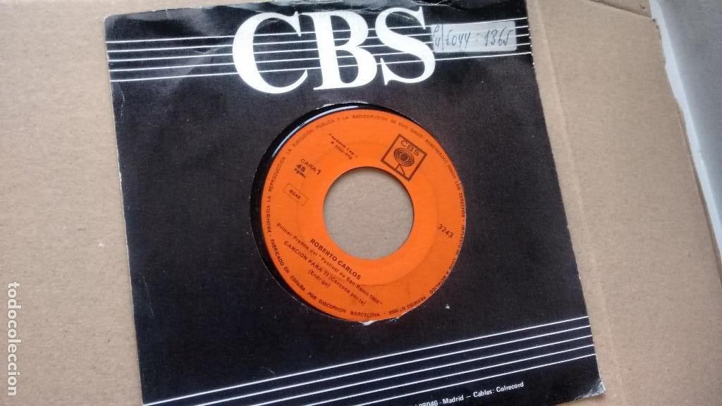 Discos de vinilo: SINGLE ( VINILO) DE ROBERTO CARLOS A&Ntilde;OS 60 - Foto 1