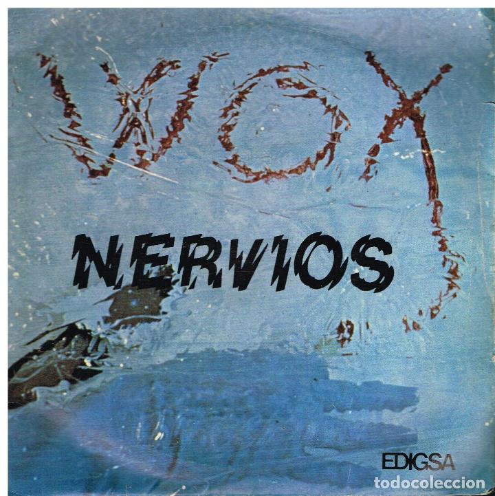 Discos de vinilo: WOX - NERVIOS (2 VERSIONES) - SINGLE 1982 - Foto 1