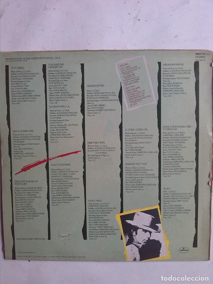 Discos de vinilo: J J CALE - GRASSHOPPER - Foto 2