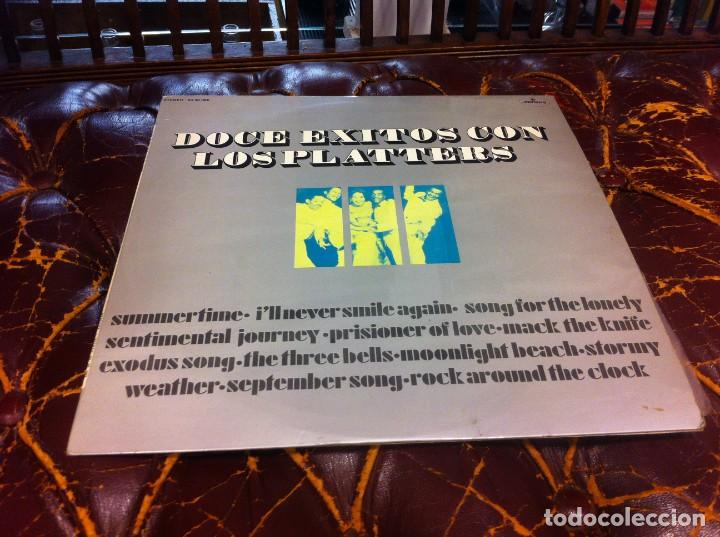 Discos de vinilo: DOCE &Eacute;XITOS CON LOS PLATTERS. 1972. LP. - Foto 1
