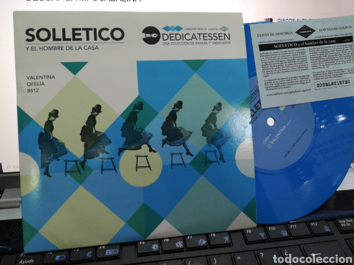 Discos de vinilo: Solletico ep Valentina + 3 2013 precintado - Foto 1