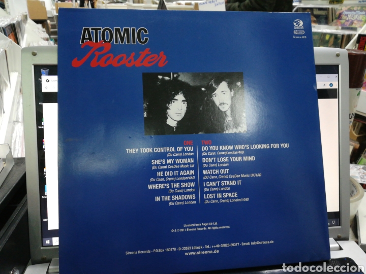 Discos de vinilo: Atomic rooster lp 2011 carpeta doble - Foto 3
