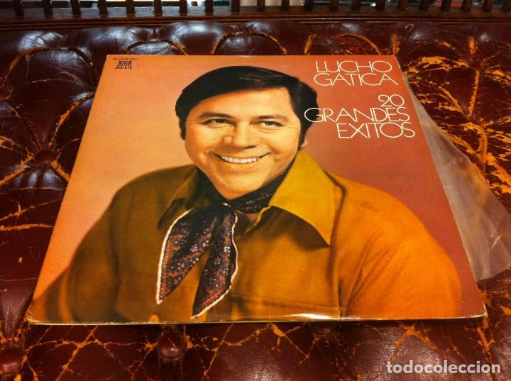 Discos de vinilo: LUCHO GATICA.  20 GRANDES &Eacute;XITOS.  LP DOBLE 1978 - Foto 1