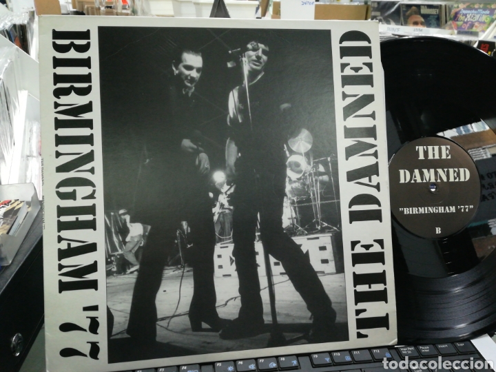 Discos de vinilo: The damned lp Birmingham 77 - Foto 1