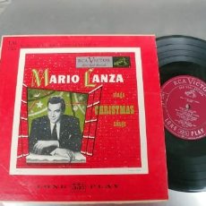 Discos de vinilo: MARIO LANZA-SINGS CHRISTMAS LP DE 10 PULGADAS. Lote 189186453