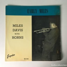 Discos de vinilo: MILES DAVIS - EARLY MILES, UK 1961 ESQUIRE. Lote 189225626
