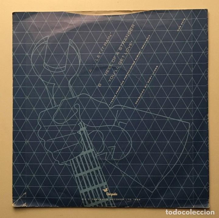 Discos de vinilo: UFO &ndash; Let It Rain 1982-UK Single CHS 2576 - Foto 2
