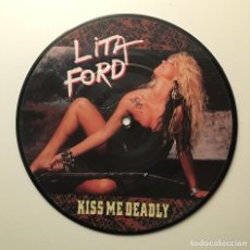 Discos de vinilo: LITA FORD – KISS ME DEADLY 1988-UK SINGLE PB49575P