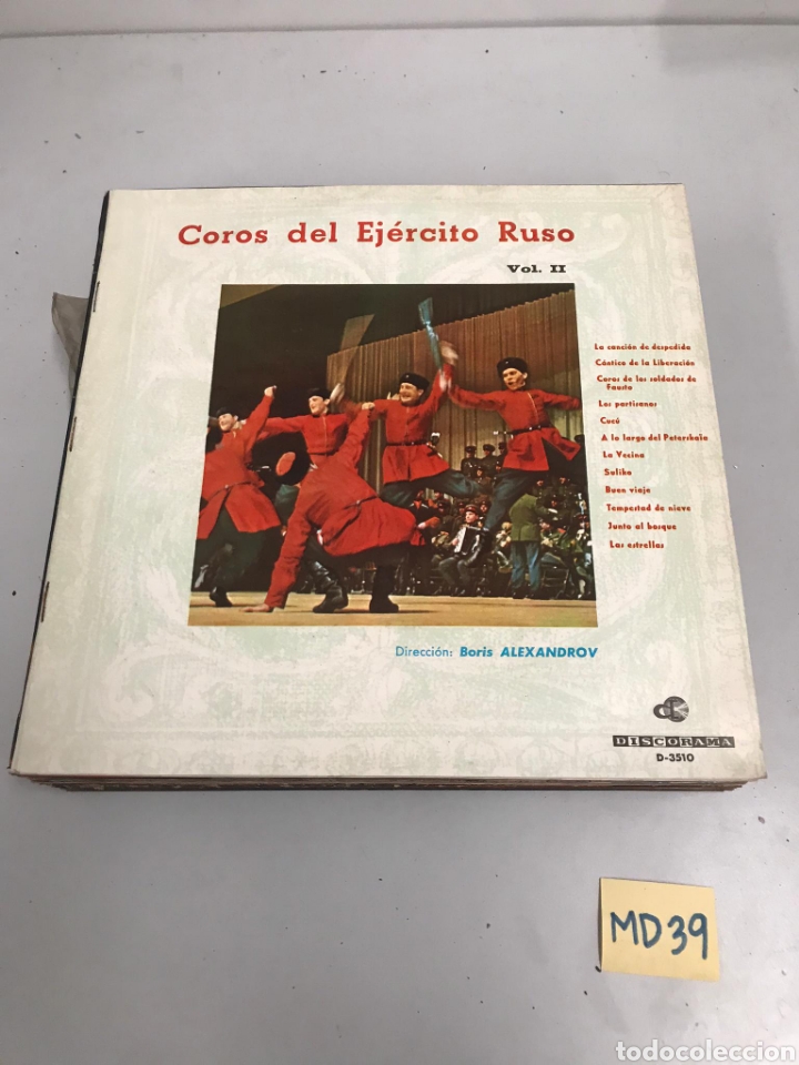 Discos de vinilo: Coros del ej&eacute;rcito ruso - Foto 1