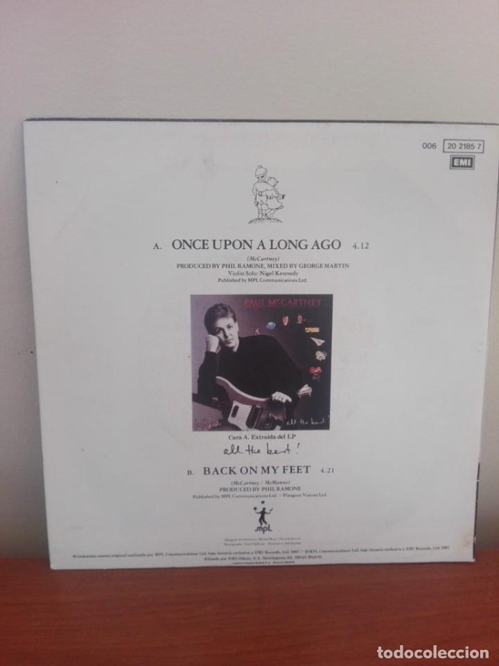 Discos de vinilo: PAUL MCCARTNEY - ONCE UPON A LONG AGO... - Foto 2