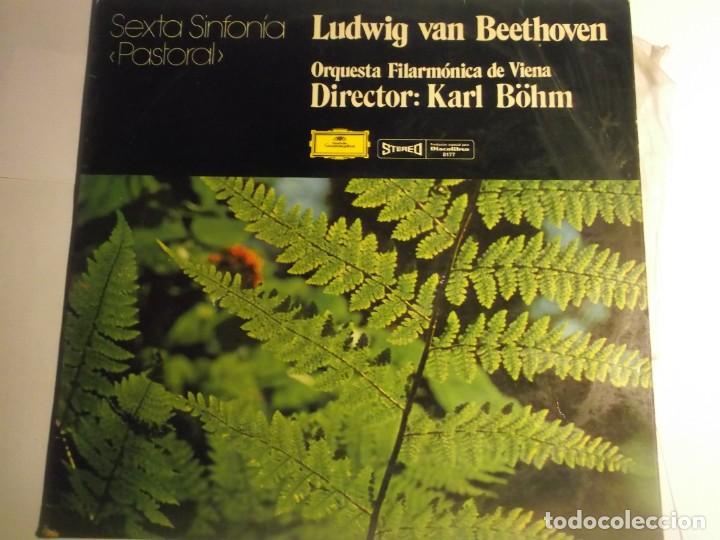 Discos de vinilo: LUDWIG VAN BEETHOVEN-SEXTA SINFONIA PASTORAL-ORIGINAL ESPA&Ntilde;OL 1972-EDICION  ESPECIAL DISCOLIBRO