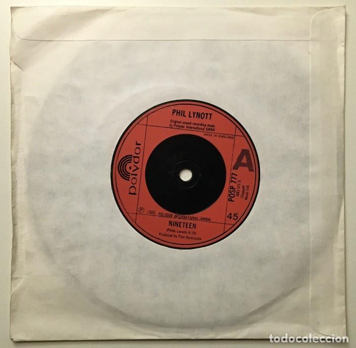 Discos de vinilo: Phil Lynott &ndash; Nineteen UK 1985 POLYDOR - Foto 1