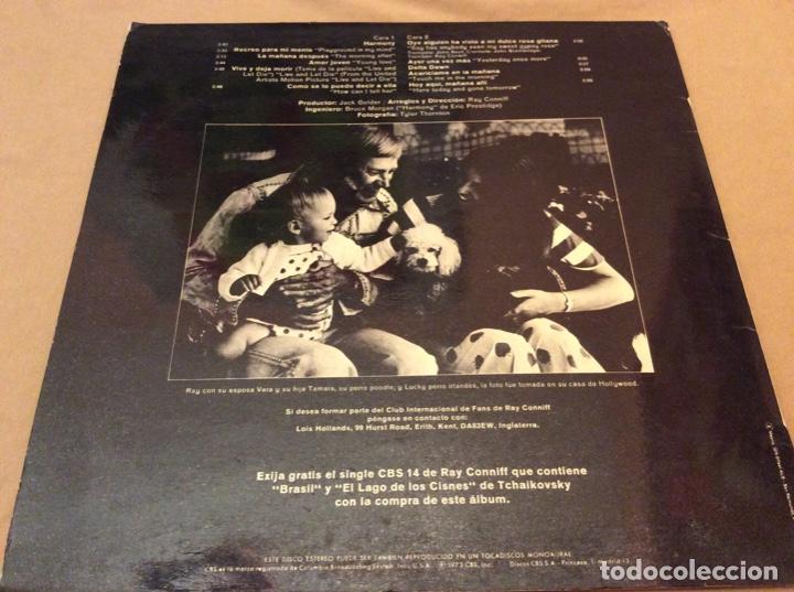 Discos de vinilo: RAY CONNIFF.  HARMONY. CBS 1973. - Foto 2